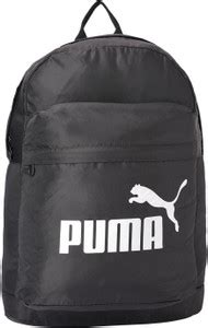 PUMA Backpack 20 L Laptop Backpack Black - Price in India | Flipkart.com