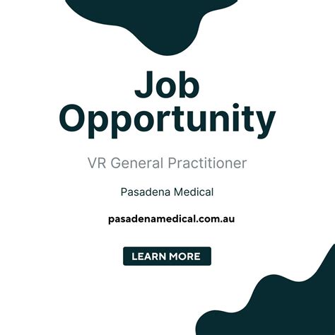 Pasadena Medical are looking for a full or part-time GP to join their expanding clinical team at ...