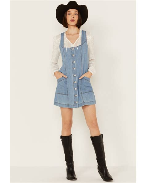 Western Denim Dresses