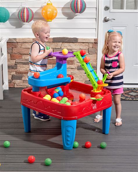 Step2 STEM Discovery Ball Activity Centre & Table-Ramp & Funnel System ...