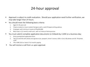 Fillable Online citibank com 24-hour approval - citibank com Fax Email ...