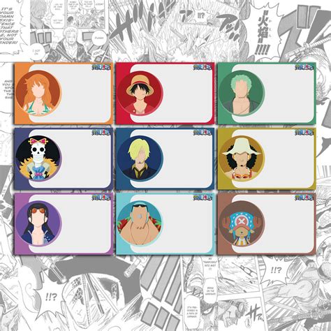One Piece Book Label - Official Merchandise | Collectible Label