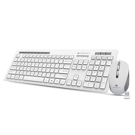 Amazon.in: Buy ZEBRONICS Zeb-Companion 500 2.4GHz Wireless Keyboard and ...