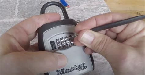 Image result for How to Reset a Lock Box without the Code Using Letters