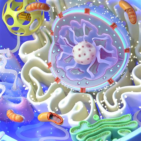 Animal Cell 3D Model