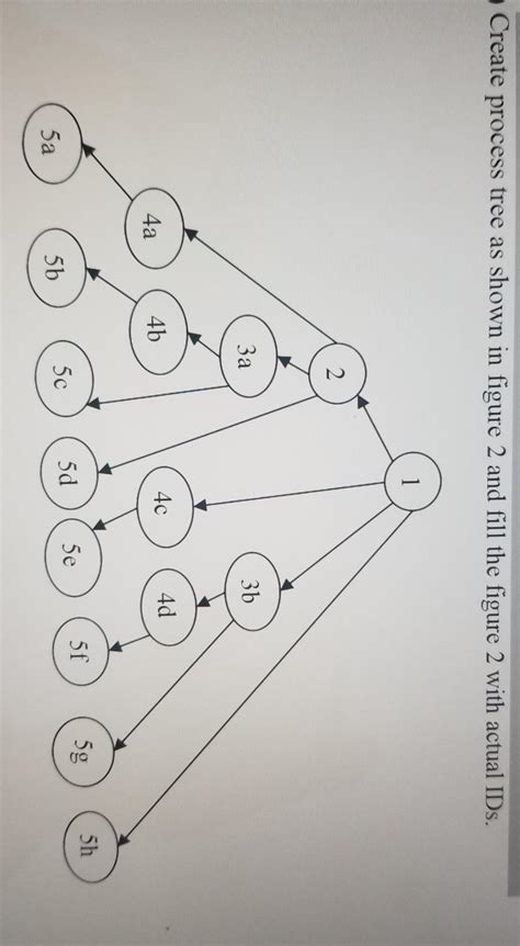 Using Exec System Call in Creating Process Tree 的图像结果