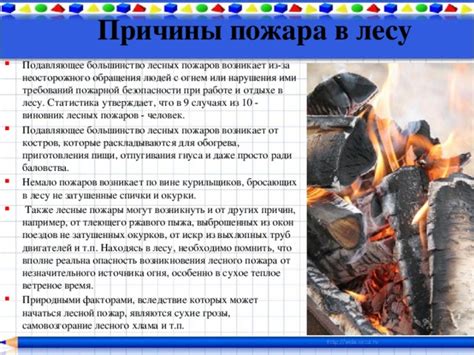 Презентация "Правила поведения при пожаре" - обзр (обж), презентации