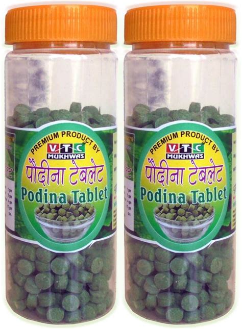 VTC PODINA TABLET PODINA Mouth Freshener Price in India - Buy VTC ...