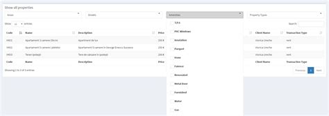 jQuery.dataTable Filter 的图像结果