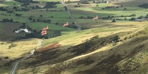 Image result for Red Arrows Hawk Mach Loop