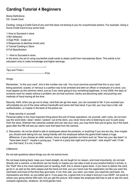 Image result for CC Carding Tutorial