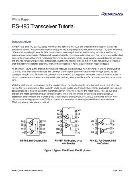 Image result for RS485 Tutorial