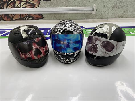 Custom Motorcycle Helmet Stickers
