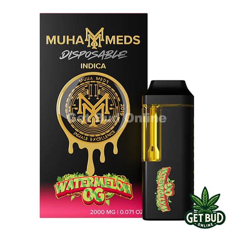 Muha Meds 2g Disposable Vape – Strawberry Cough – Get Bud Online USA