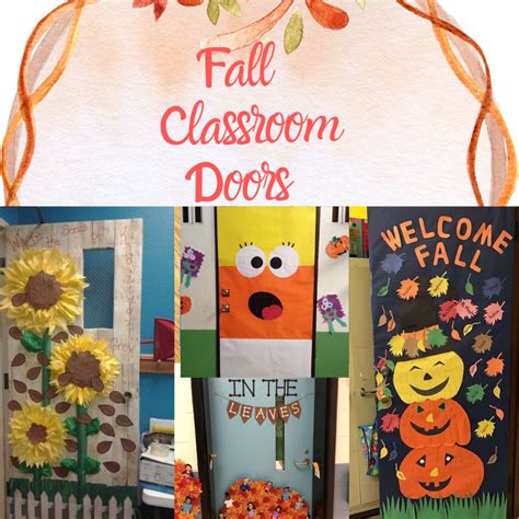 50+ Best DIY Fall Classroom Door Ideas | Fall classroom decorations ...