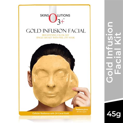 Buy O3+ Gold Facial kit for Softening and Smoothening Skin (45g)