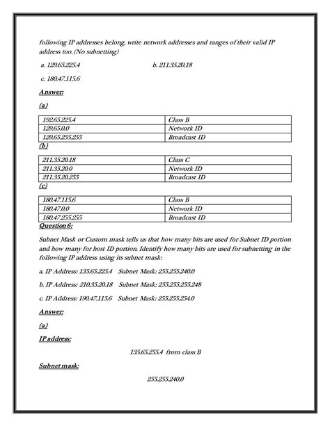 Image result for Using the Cheat Sheet for IP Classes