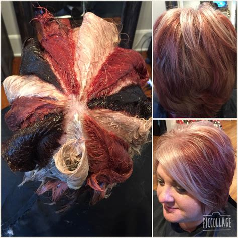 Image result for Hair Color Pinwheel Pattern