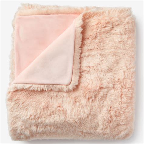 Light Pink Faux Fur Blanket at Leo Rey blog