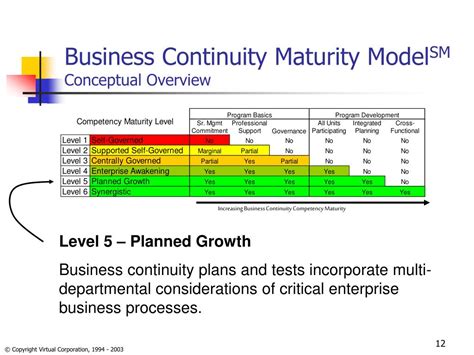 Business Continuity Maturity Model 的图像结果