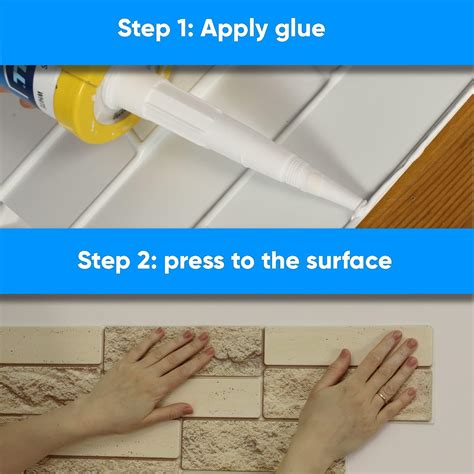 Buy SMART PROFILE – 3D Wall Covering for Interior in Beige Brick Facing ...