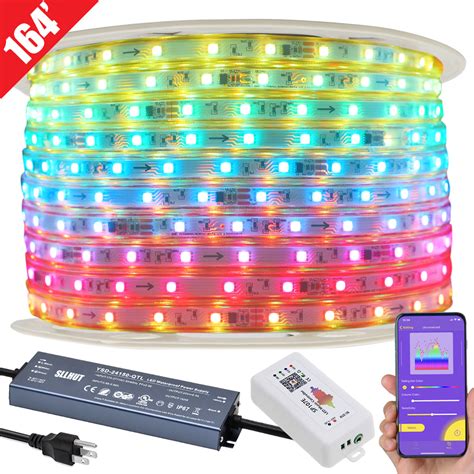 100' Color Chasing Addressable LED Lighting 的图像结果