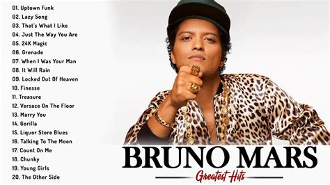 Bruno Mars Greatest Hits Full Album 2021 - Best Songs Of Bruno Mars ...