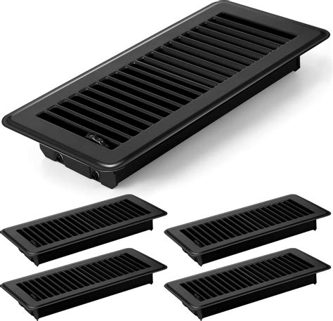 Retisee 4x12 Inches Floor Vent Covers Heavy Duty Floor Register Easy ...