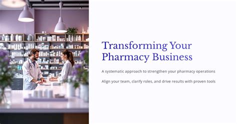 Transforming Your Pharmacy Business