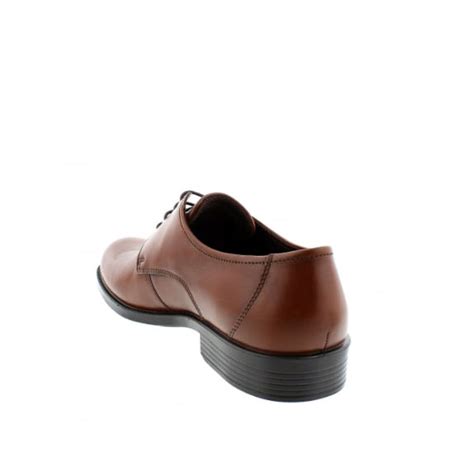 ECCO Harold Mens Leather Derby - County Shoes Dorchester