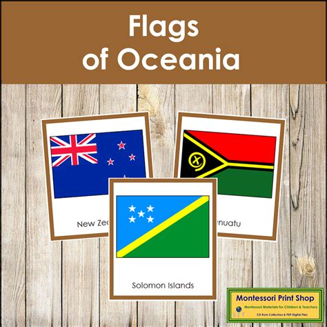 Oceania Flags
