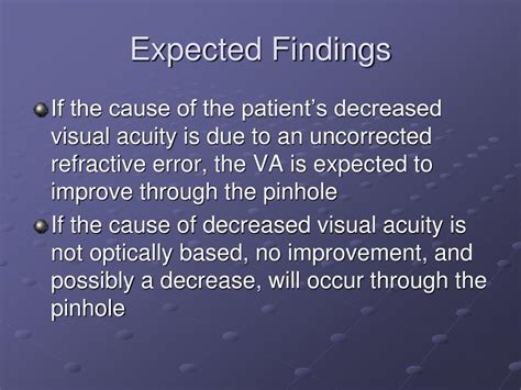 Image result for Pinhole Visual Acuity Test