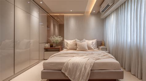 Bedroom 1 BHK Flat Interior Design: Ideas, Cost & Tips
