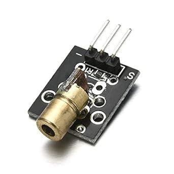 Scriptronics® KY-008 5V 3pin 650nm Transmitter Dot Diode Copper Head ...
