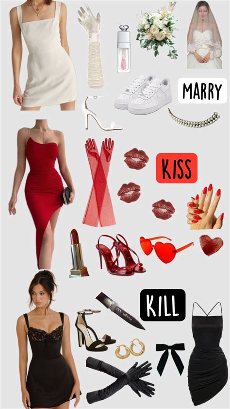 Trio halloween costume kiss marry kill – Artofit