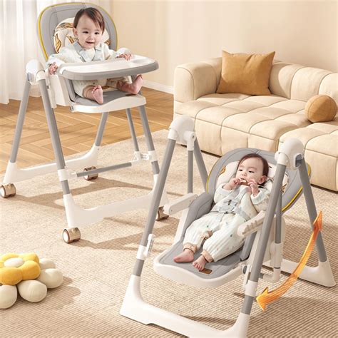 Buy R for Rabbit Marshmallow Smart 3-in-1 High Chair with Swing for ...