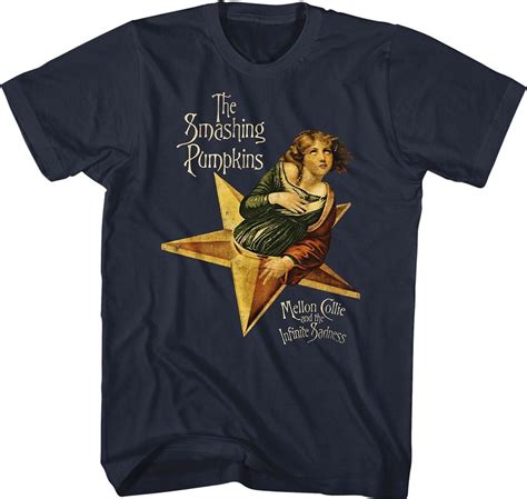 Smashing Pumpkins Mellon Collie Navy T-Shirt - Walmart.com