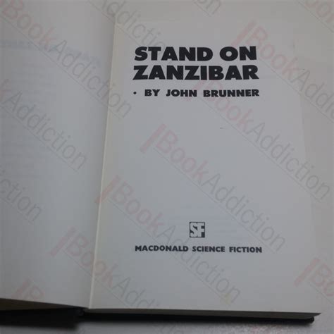Stand on Zanzibar by Brunner, John: Very Good Hardcover (1969) 1st ...