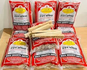 Shiv Shakti Arts Hawan Samidha Hawan Lakdi Mango Wood Sticks for Havan ...