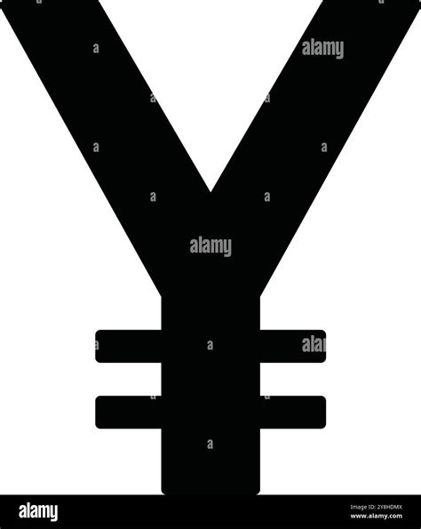 Yen Japanese Currency Symbol. An isolated yen symbol, currency of the coutry of Japan Stock ...