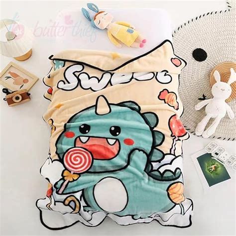 Butterthief Baby Blanket for Newborn Boys & Girls | Soft Flannel ...