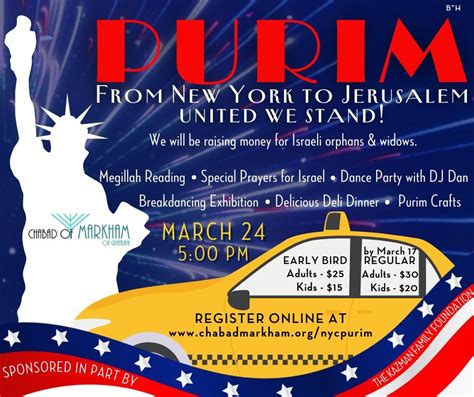 Purim in New York City Style, 83 Green Lane, Thornhill, ON, Canada ...