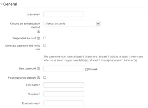 Image result for Add New User Options