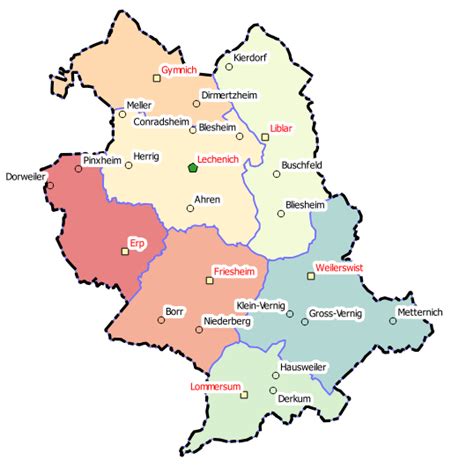 Kanton Lechenich – GenWiki