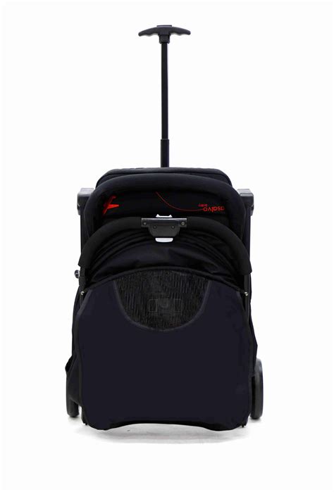 Asalvo Flight Stroller - Black and Red