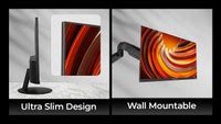 ZEBRONICS 54.61 cm (22 inch) Full HD VA Panel with VGA, HDMI, 16.7 ...
