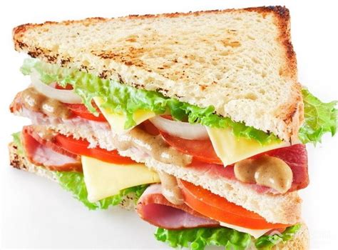 三明治早餐摄影图高清摄影大图-千库网