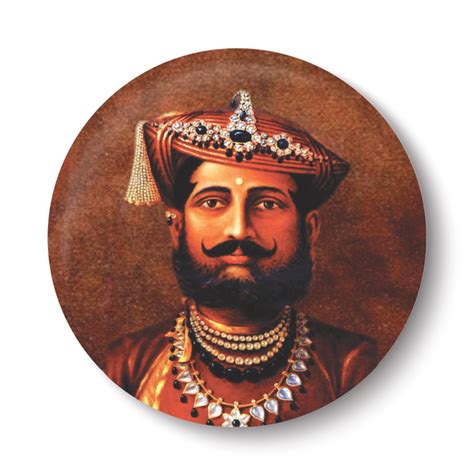 Maharaja Yashwant Rao Holkar I Maratha I Indore I Fridge Magnet ...