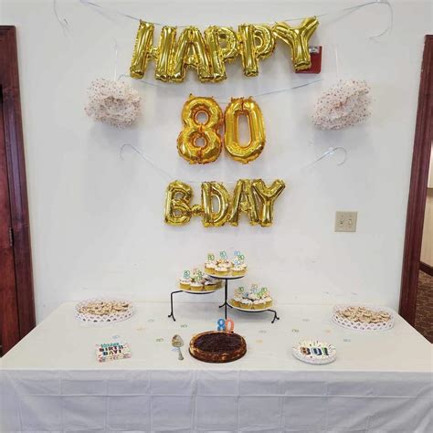 80th birthday Birthday Party Ideas | Photo 2 of 30 | Catch My Party