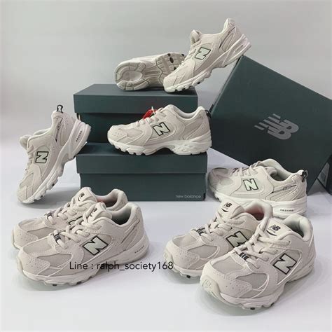 New!! New Balance 530 ivory Kids | Shopee Thailand